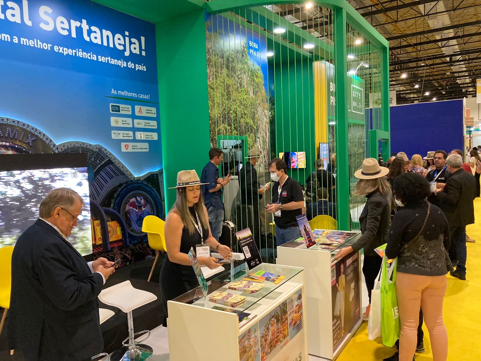 Goiás promove seus destinos turísticos durante o principal evento de viagens da América Latina.
