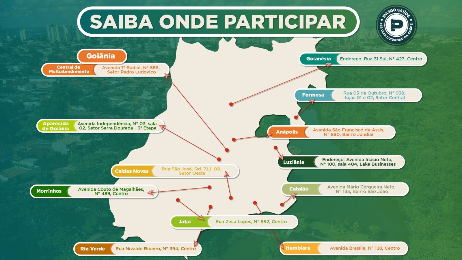 Os beneficiários do Ipasgo Saúde têm a oportunidade de desfrutar de exames e limpeza de pele gratuitos.